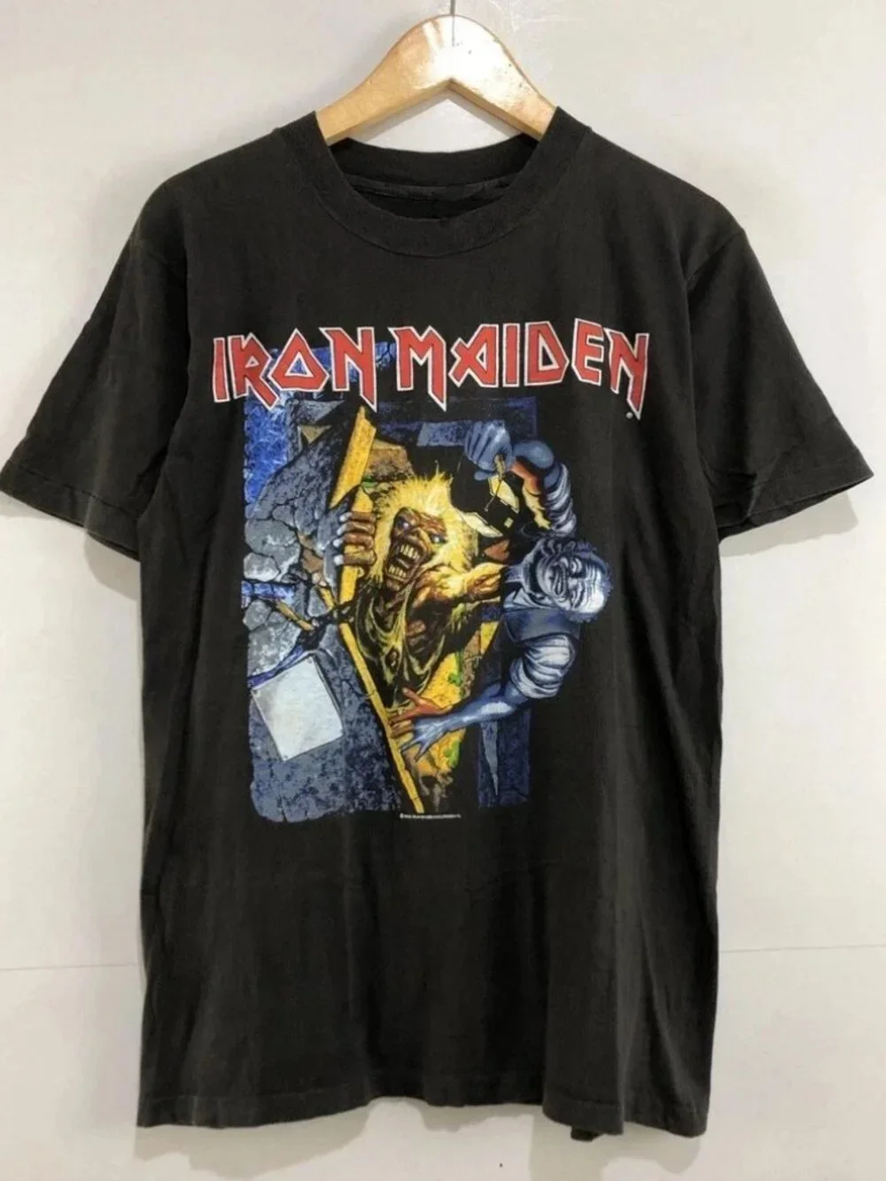 1990 1Iron Maiden Concert Tour No Prayer for the Dying T-Shirt